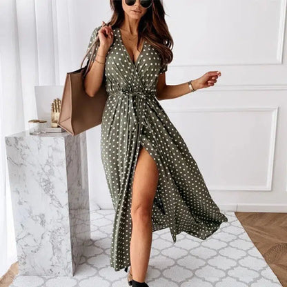 Cheky - Summer Sexy Polka Dot Casual Dresses