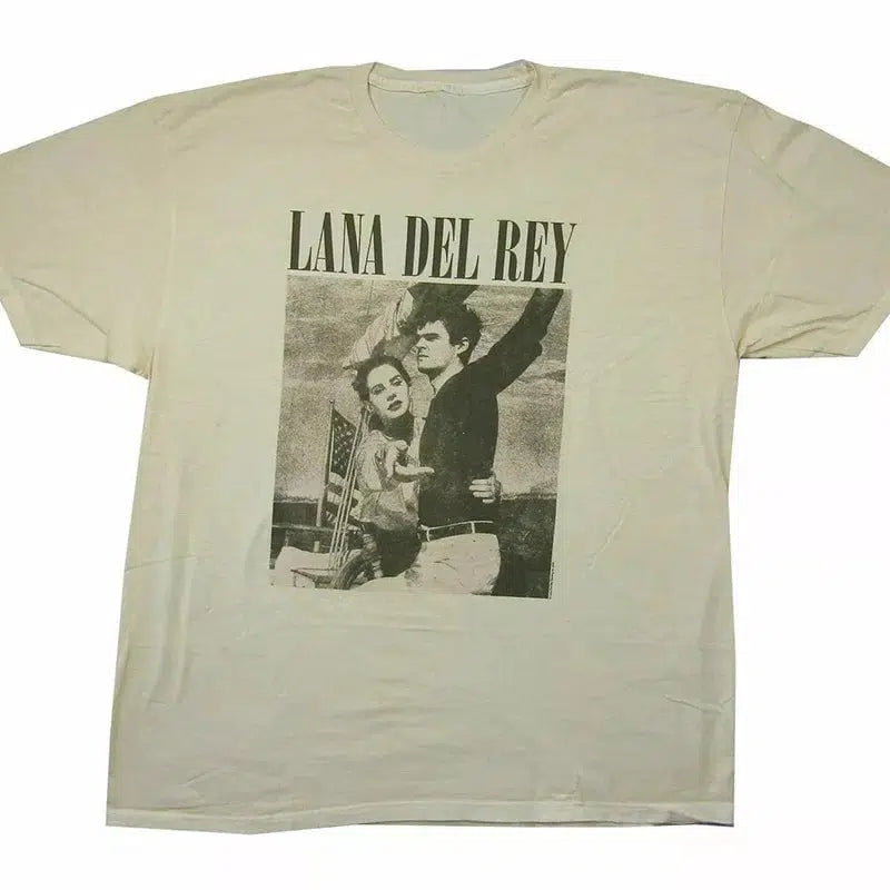 Cheky - New Lana Del Rey Ldr Sailing Tan T Shirt Cotton Tee Vintage Shirt Summer Unisex T-Shirt Harajuku Casual Women T Shirt