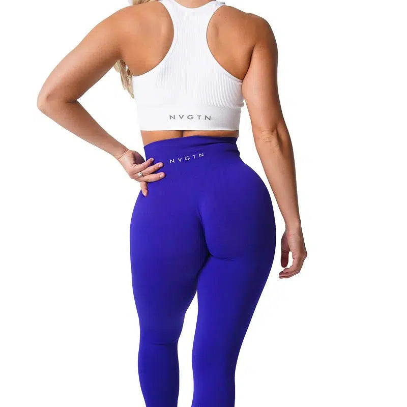 Cheky - Solid Spandex Gym Leggings