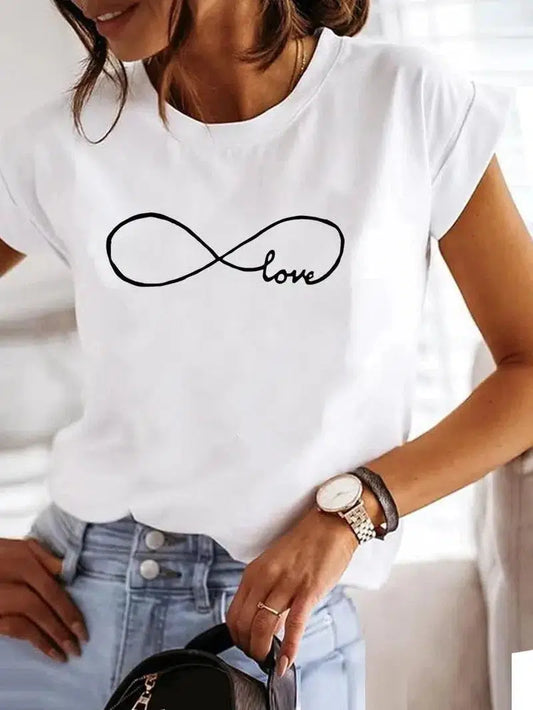 Cheky - Cute Love Style T-Shirt