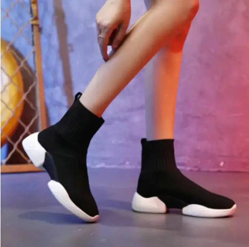 Cheky - All-match High-top Hip-hop Women Shoes Trendy Boots