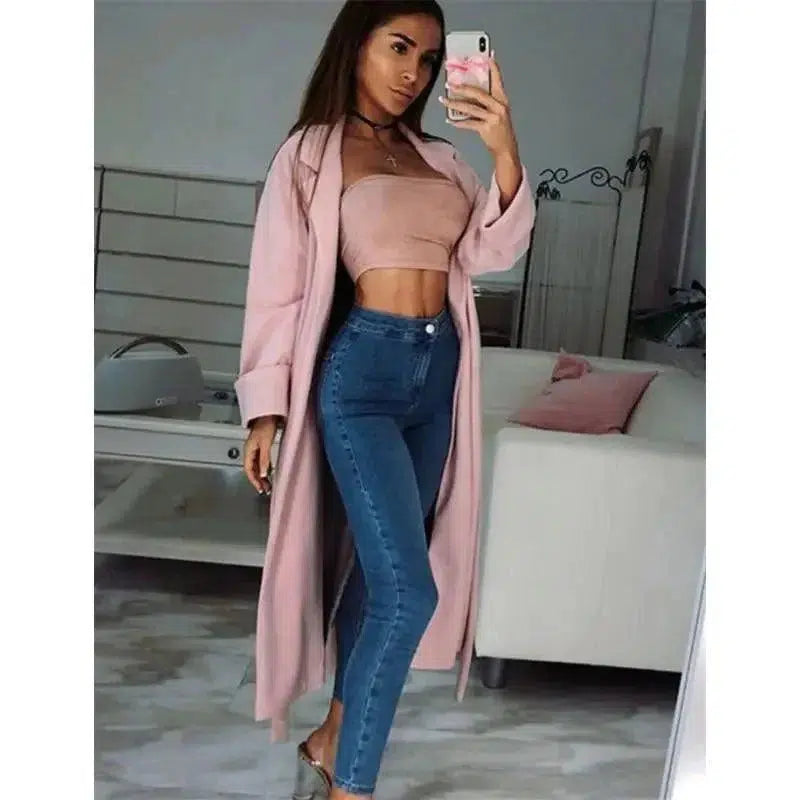 Cheky - Collar Warm Jackets Outwear Hoodies Coat Women Jacket Loose