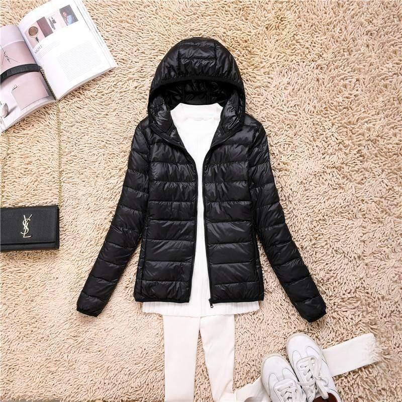 Cheky - Loose Jacket Plus Fat Plus Size Light And Thin Down Jacket