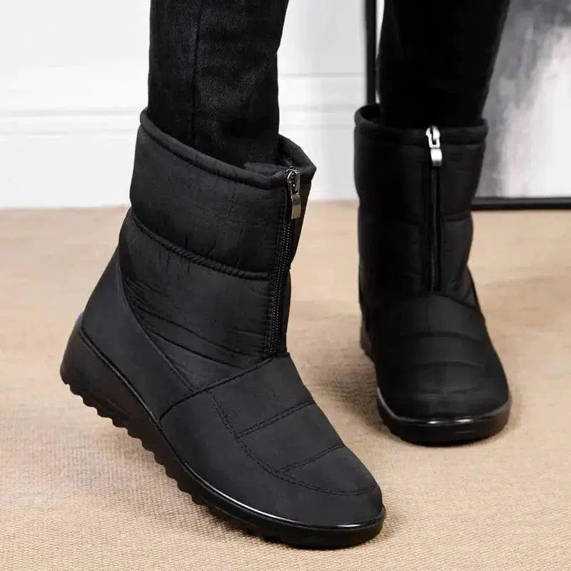 Cheky - Winter Snow Boots For Women Warm Plush Platform Boots Shoes