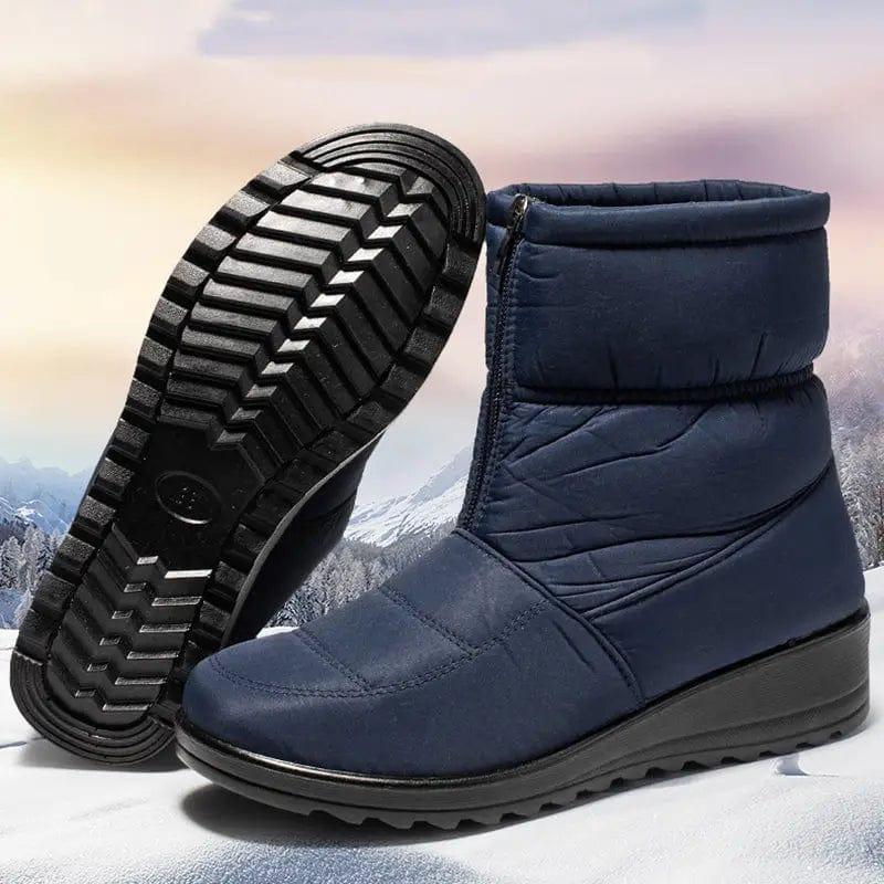 Cheky - Winter Snow Boots For Women Warm Plush Platform Boots Shoes